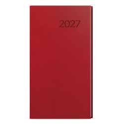 Týdenní diář 2027 Jakub Vivella kapesní - bordó
