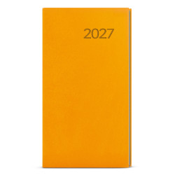 Týdenní diář 2027 Jakub Vivella kapesní - okrová 
