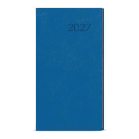 Týdenní diář 2027 Jakub Vivella kapesní - jasně modrá