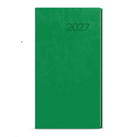 Týdenní diář 2027 Jakub Vivella kapesní - jasně zelená