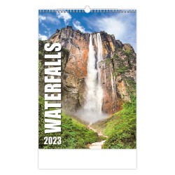 Nástěnný kalendář 2023 - Waterfalls