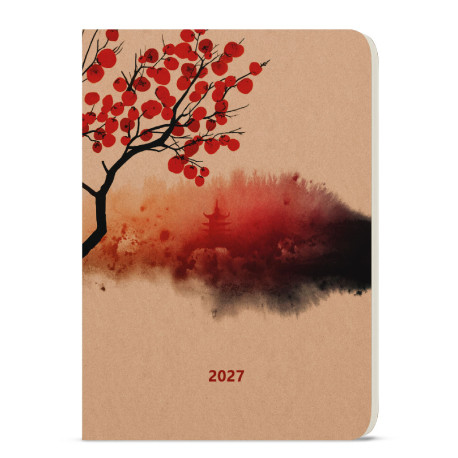 Denní diář 2027 David Kraft A5 - Zen