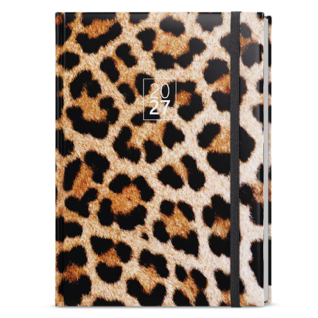 Denní diář 2027 David Lamino A5 - Leopard