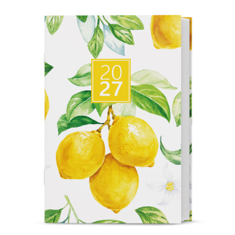 Týdenní diář 2027 Gustav Lamino kapesní - Citron