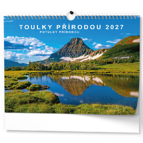 Nástěnný kalendář 2027 Toulky přírodou 