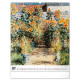 Nástěnný kalendář 2027 Claude Monet