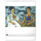 Nástěnný kalendář 2027 Frida Kahlo