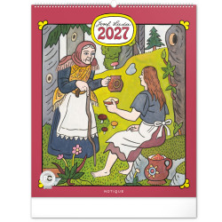 Nástěnný kalendář 2027 Josef Lada