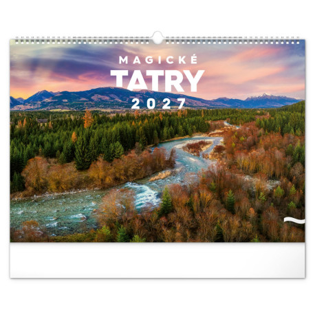 Nástěnný kalendář 2027 Magické Tatry