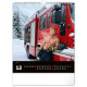 Nástěnný kalendář 2027 Dreamy Firefighters