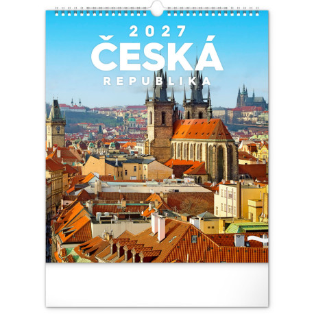 Nástěnný kalendář 2027 Česká republika