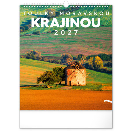 Nástěnný kalendář 2027 Toulky moravskou krajinou