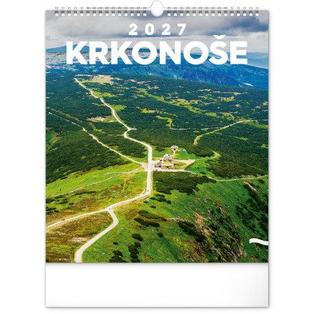Nástěnný kalendář 2027 Krkonoše