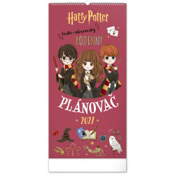 Nástěnný kalendář 2027 Rodinný plánovací Harry Potter 