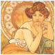 Nástěnný poznámkový kalendář 2027 Alfons Mucha