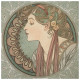Nástěnný poznámkový kalendář 2027 Alfons Mucha