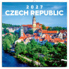 Nástěnný poznámkový kalendář 2027 Česká republika