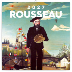 Nástěnný poznámkový kalendář 2027 Henri Rousseau