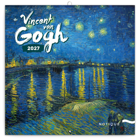 Nástěnný poznámkový kalendář 2027 Vincent van Gogh