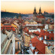 Nástěnný poznámkový kalendář 2027 Praha