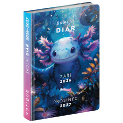 Školní diář - AXOLOTL (září 2026 – prosinec 2027)