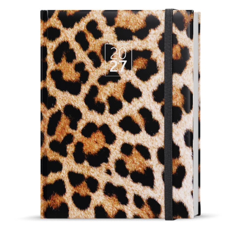 Týdenní diář 2027 Prokop Lamino B6 - Leopard