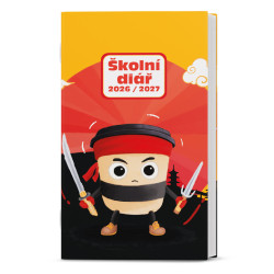 Týdenní diář 2027 Kamil Lamino kapesní - Ninja