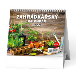Stolní kalendář 2027 IDEÁL - Zahrádkářský kalendář