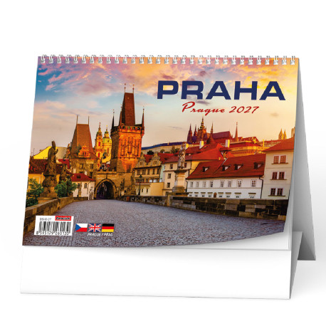 Stolní kalendář 2027 Praha