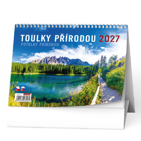 Stolní kalendář 2027 Toulky přírodou