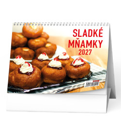Stolní kalendář 2027 Sladké mňamky