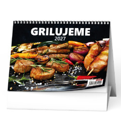 Stolní kalendář 2027 Grilujeme