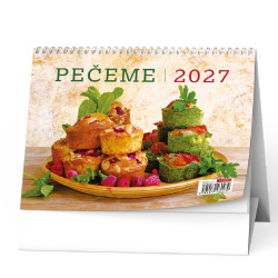 Stolní kalendář 2027 Pečeme!