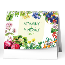 Stolní kalendář 2027 Vitamíny a minerály