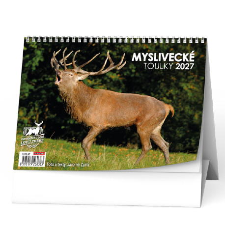 Stolní kalendář 2027 Myslivecké toulky