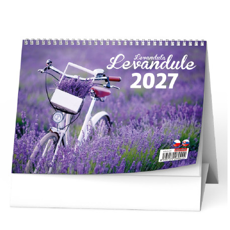Stolní kalendář 2027 Levandule 