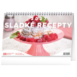 Stolní kalendář 2027 Sladké recepty