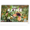 Stolní kalendář 2027 Kytice CZ/SK