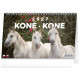 Stolní kalendář 2027 Koně - Kone CZ/SK