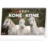 Stolní kalendář 2027 Koně - Kone CZ/SK