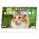 Stolní kalendář 2027 Kočky - Mačky CZ/SK