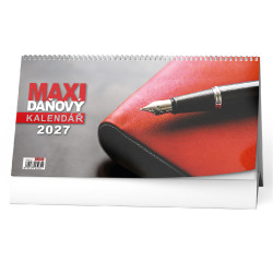 Stolní kalendář 2027 MAXI daňový kalendář
