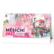 Stolní kalendář 2027 Měsíční kalendář (měsíční kalendárium)