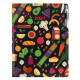 Diář DESIGN denní A4 2027 - černá - Food