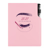 Diář DESIGN denní B6 2027 - světle růžová - Kosmetický Eyelashes