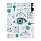 Diář DESIGN denní B6 2027 - bílá - Oční