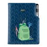 Diář DESIGN týdenní B5 2027 - modrá - School