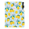 Diář DESIGN týdenní B5 2027 - bílá - Lemon