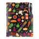 Diář DESIGN týdenní speciál A5 2027 - černá - Food