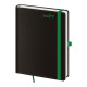 Týdenní diář B6 2027 Black Green 